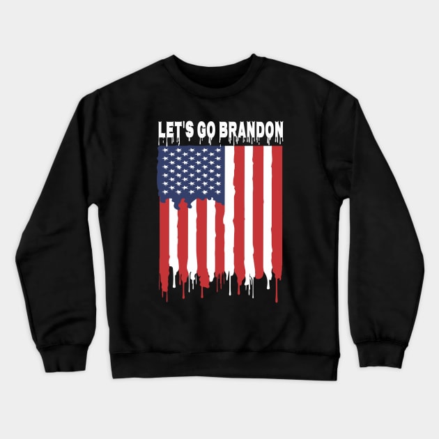 Let's go Brandon Crewneck Sweatshirt by Happysphinx